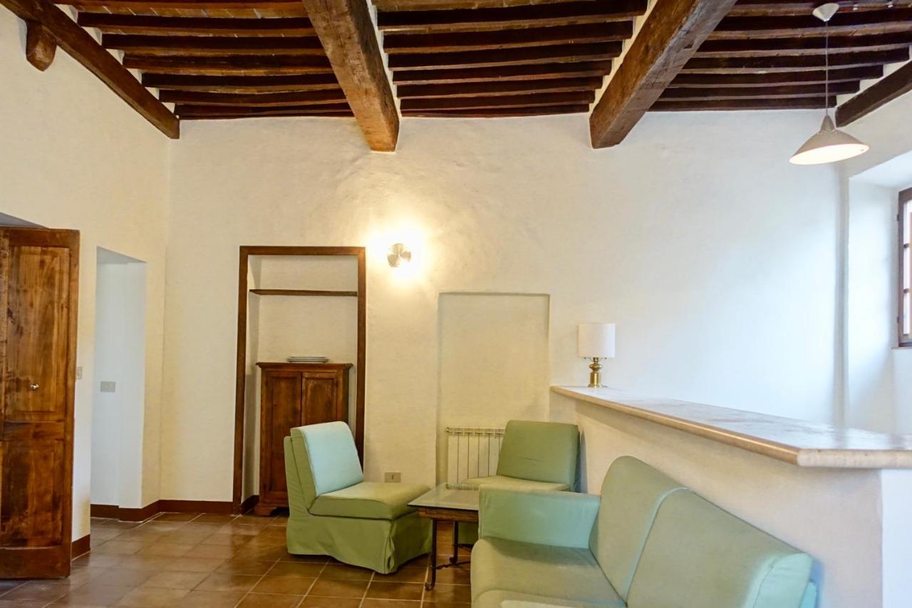 Casa Alla Vecchia Posta Di Bagno Vignoni Luaran gambar