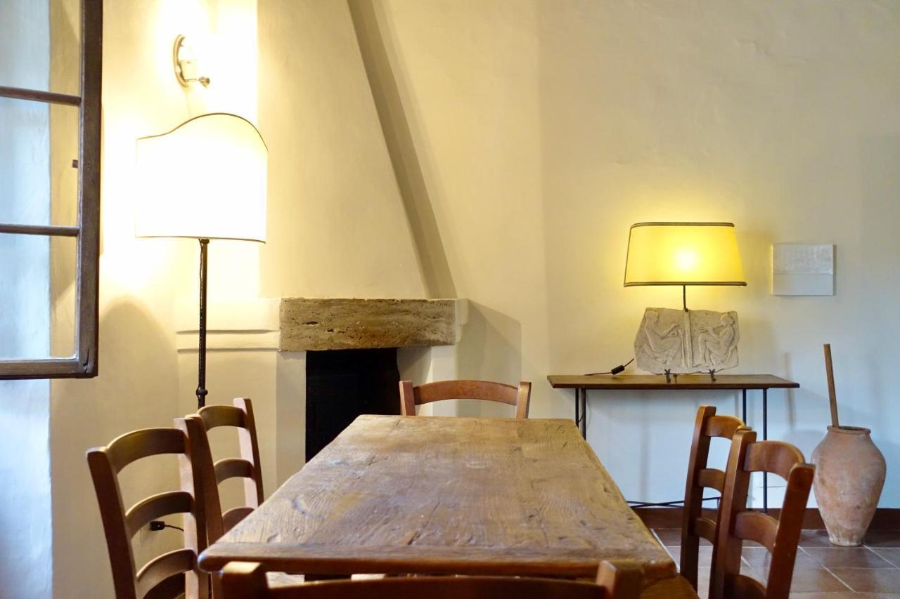 Casa Alla Vecchia Posta Di Bagno Vignoni Luaran gambar