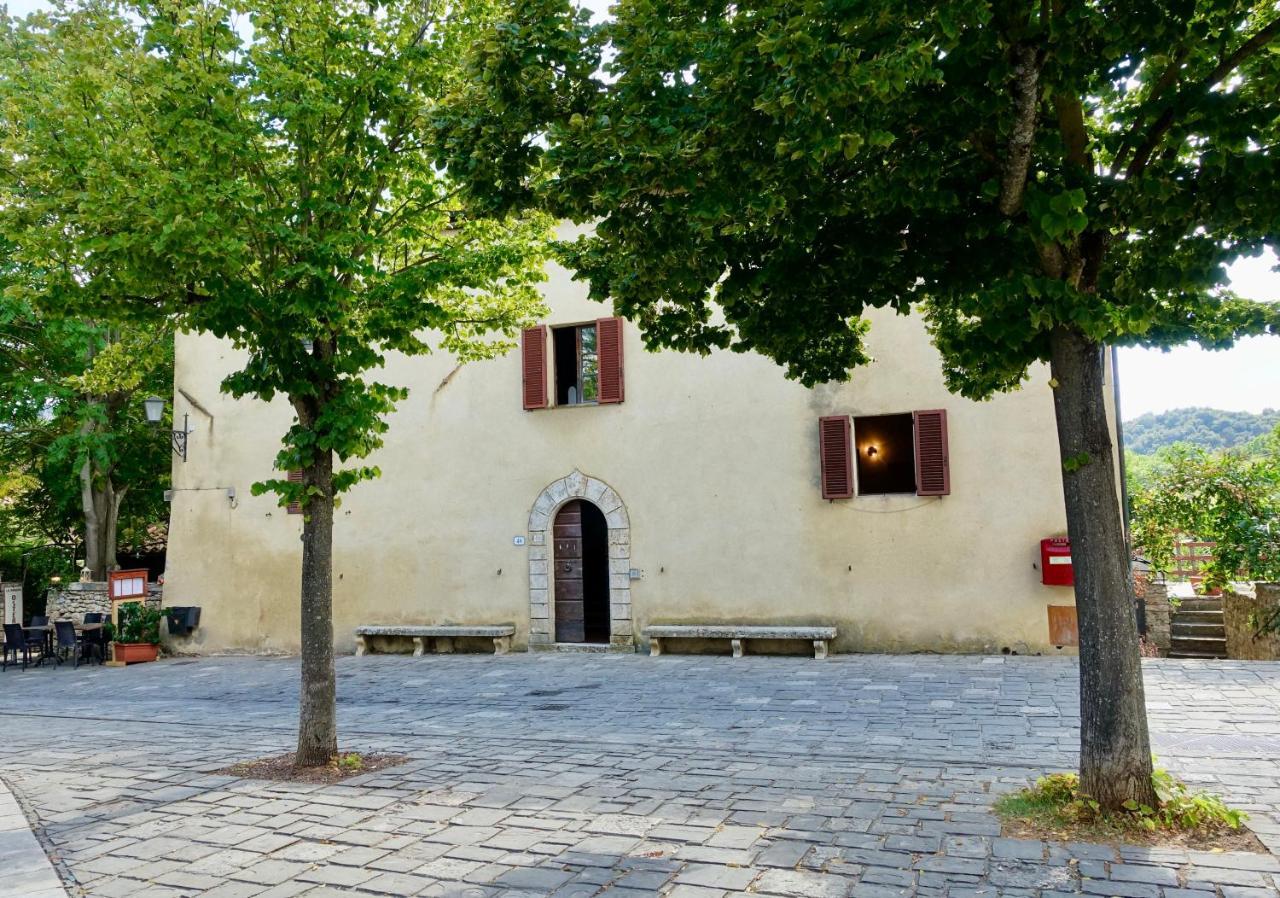 Casa Alla Vecchia Posta Di Bagno Vignoni Luaran gambar