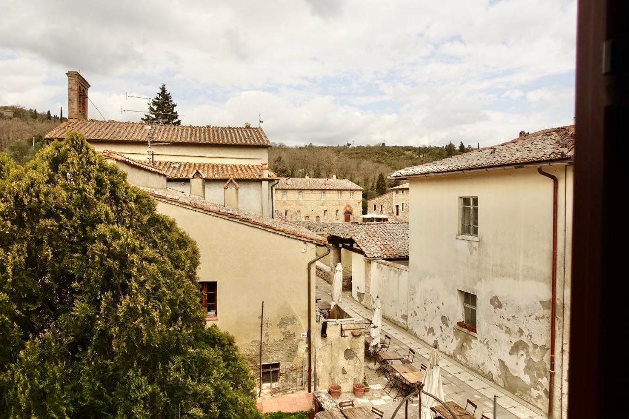 Casa Alla Vecchia Posta Di Bagno Vignoni Luaran gambar